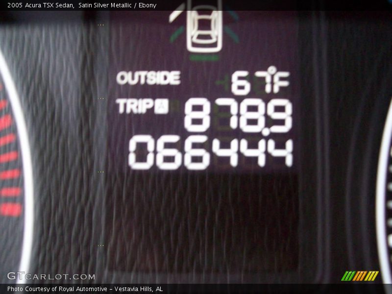 Satin Silver Metallic / Ebony 2005 Acura TSX Sedan
