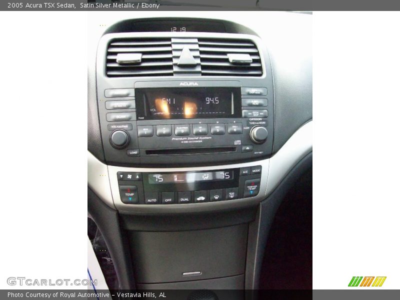 Satin Silver Metallic / Ebony 2005 Acura TSX Sedan