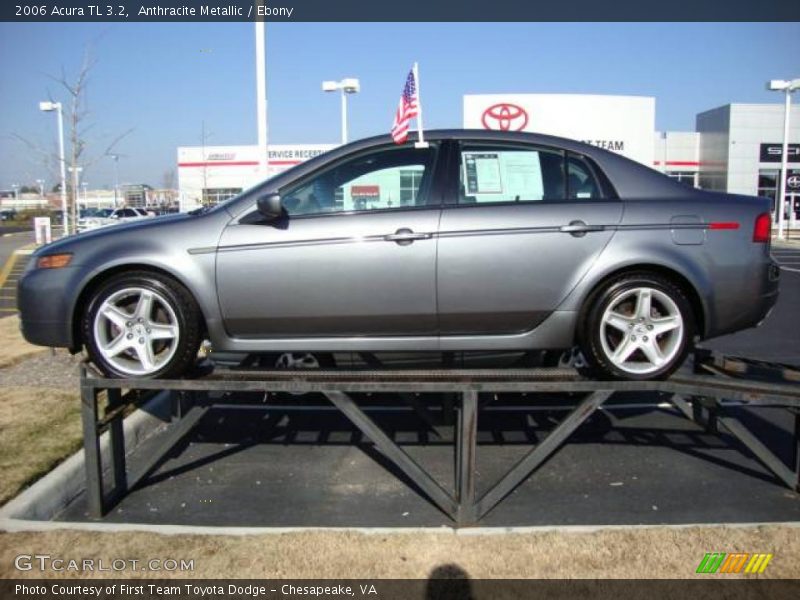 Anthracite Metallic / Ebony 2006 Acura TL 3.2