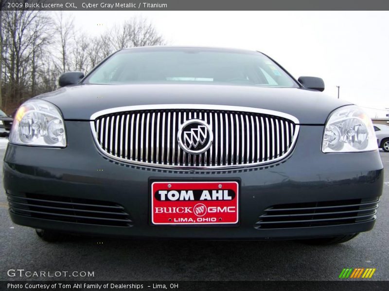 Cyber Gray Metallic / Titanium 2009 Buick Lucerne CXL
