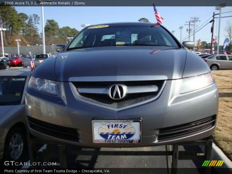 Anthracite Metallic / Ebony 2006 Acura TL 3.2