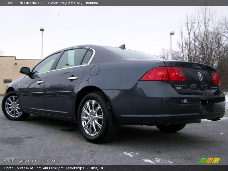 Cyber Gray Metallic / Titanium 2009 Buick Lucerne CXL