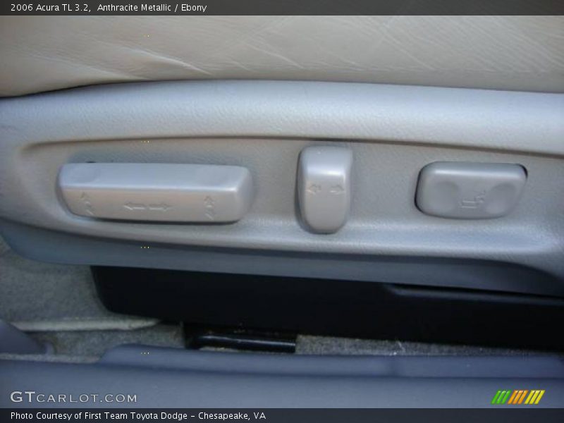 Anthracite Metallic / Ebony 2006 Acura TL 3.2