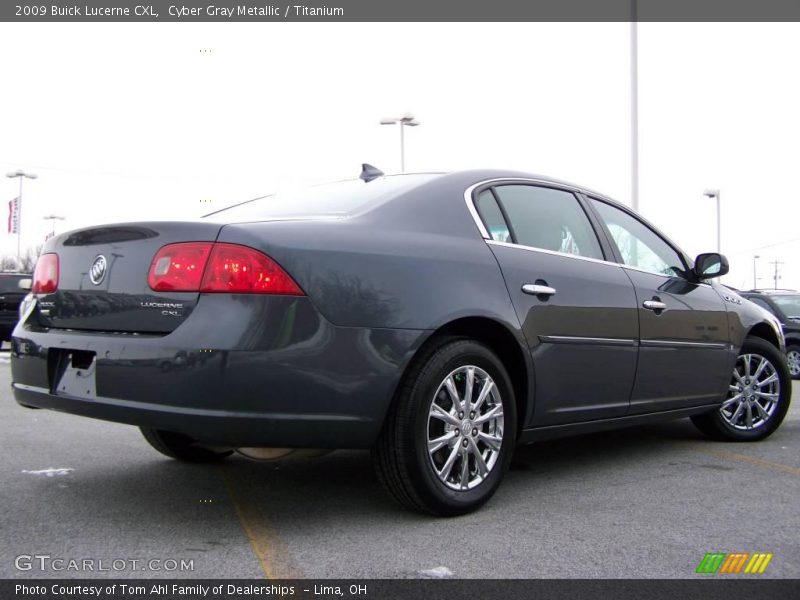 Cyber Gray Metallic / Titanium 2009 Buick Lucerne CXL