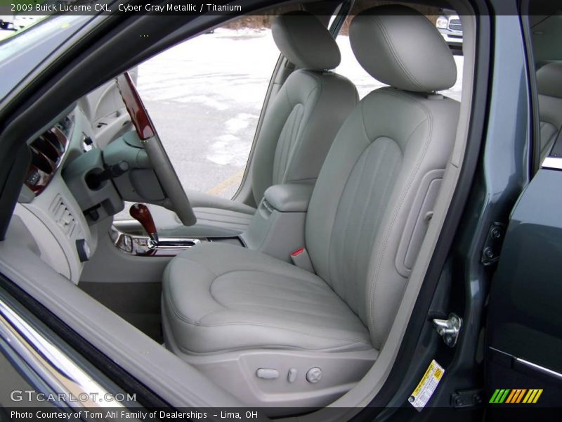Cyber Gray Metallic / Titanium 2009 Buick Lucerne CXL