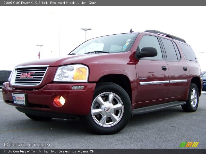Red Jewel Metallic / Light Gray 2006 GMC Envoy XL SLE 4x4