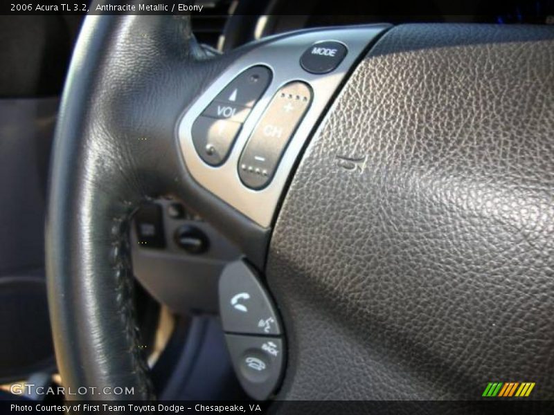 Anthracite Metallic / Ebony 2006 Acura TL 3.2