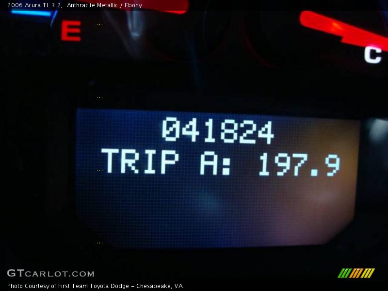 Anthracite Metallic / Ebony 2006 Acura TL 3.2