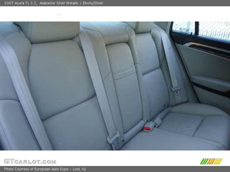 Alabaster Silver Metallic / Ebony/Silver 2007 Acura TL 3.2