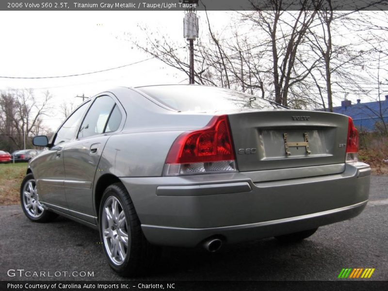 Titanium Gray Metallic / Taupe/Light Taupe 2006 Volvo S60 2.5T