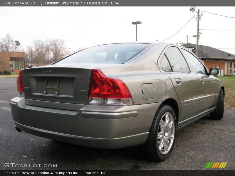 Titanium Gray Metallic / Taupe/Light Taupe 2006 Volvo S60 2.5T