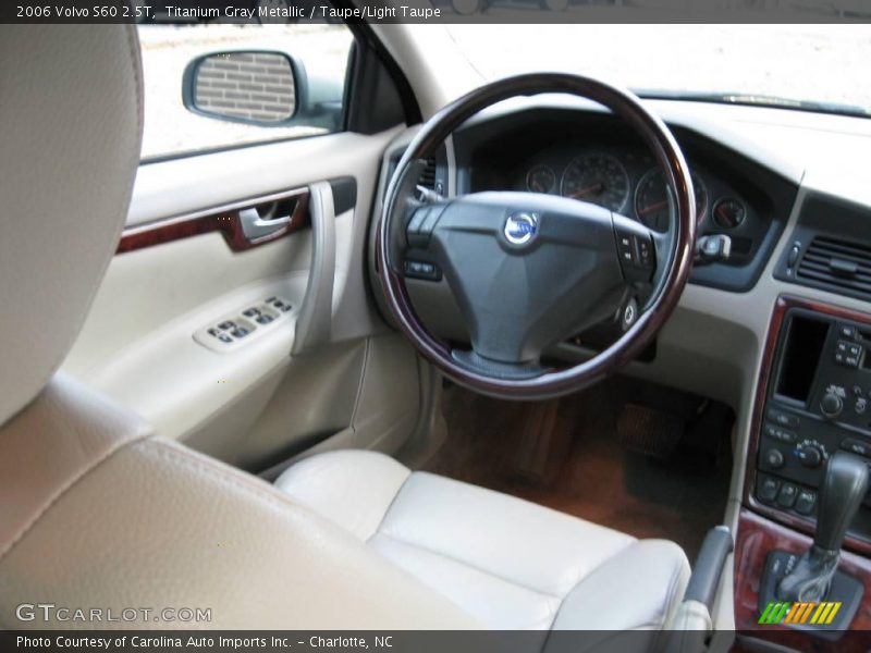Titanium Gray Metallic / Taupe/Light Taupe 2006 Volvo S60 2.5T
