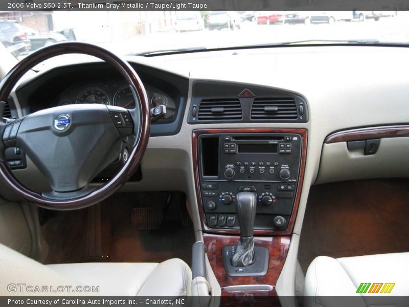 Titanium Gray Metallic / Taupe/Light Taupe 2006 Volvo S60 2.5T