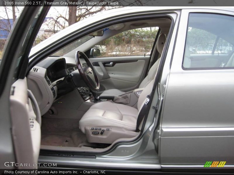Titanium Gray Metallic / Taupe/Light Taupe 2006 Volvo S60 2.5T
