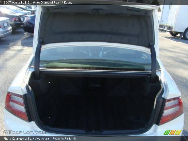White Diamond Pearl / Ebony 2007 Acura TL 3.2