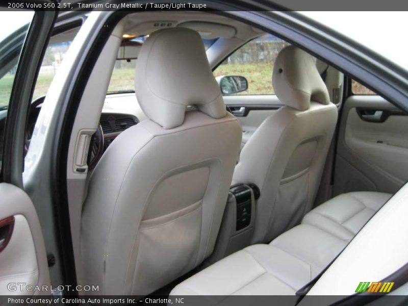 Titanium Gray Metallic / Taupe/Light Taupe 2006 Volvo S60 2.5T