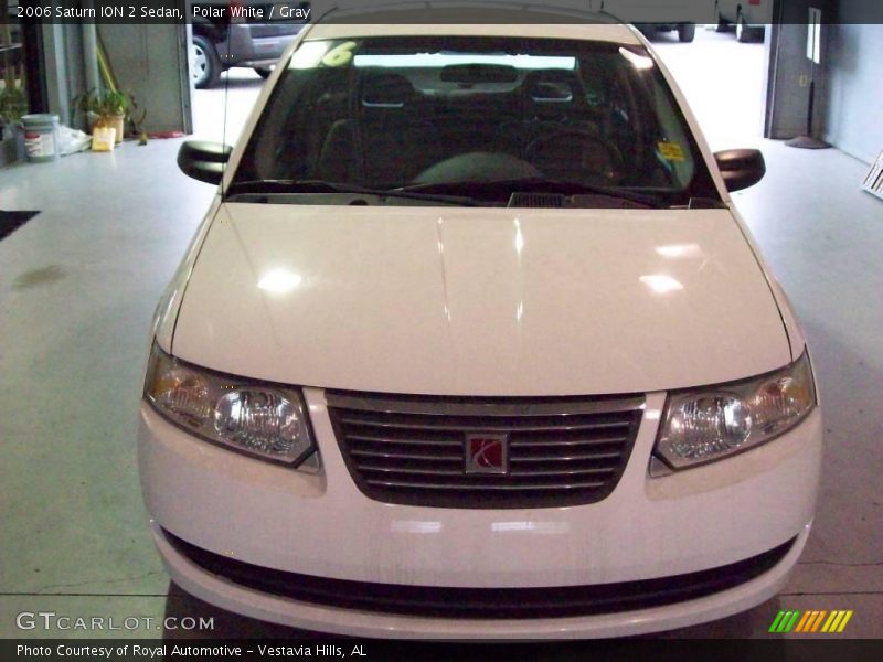 Polar White / Gray 2006 Saturn ION 2 Sedan