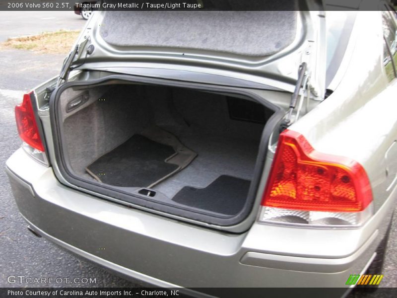 Titanium Gray Metallic / Taupe/Light Taupe 2006 Volvo S60 2.5T