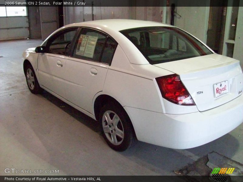 Polar White / Gray 2006 Saturn ION 2 Sedan