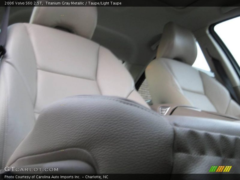 Titanium Gray Metallic / Taupe/Light Taupe 2006 Volvo S60 2.5T