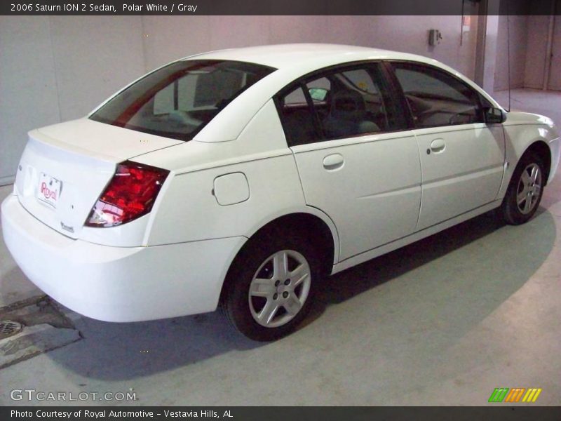 Polar White / Gray 2006 Saturn ION 2 Sedan