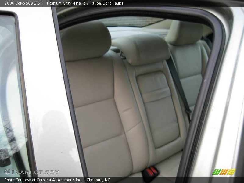 Titanium Gray Metallic / Taupe/Light Taupe 2006 Volvo S60 2.5T