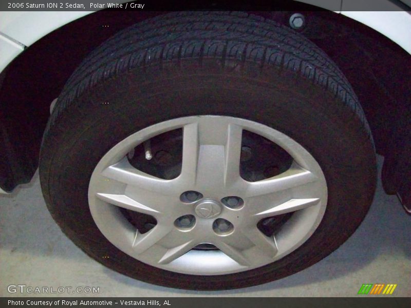 Polar White / Gray 2006 Saturn ION 2 Sedan