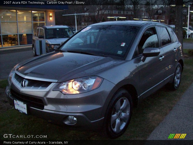 Carbon Gray Pearl / Ebony 2007 Acura RDX Technology