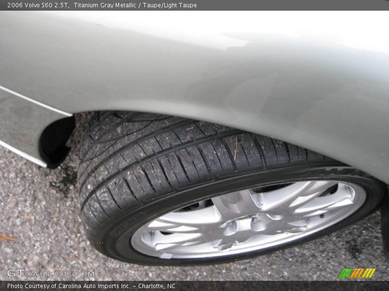 Titanium Gray Metallic / Taupe/Light Taupe 2006 Volvo S60 2.5T