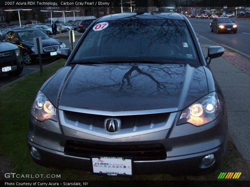 Carbon Gray Pearl / Ebony 2007 Acura RDX Technology