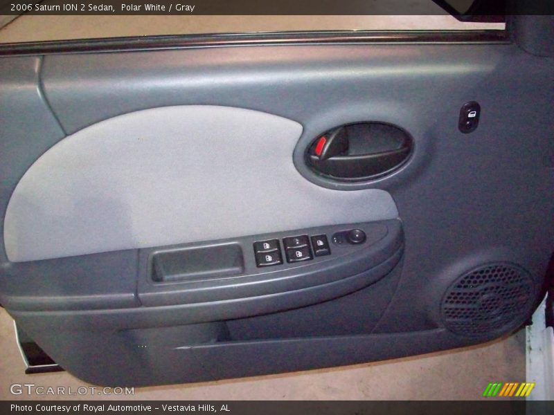 Polar White / Gray 2006 Saturn ION 2 Sedan