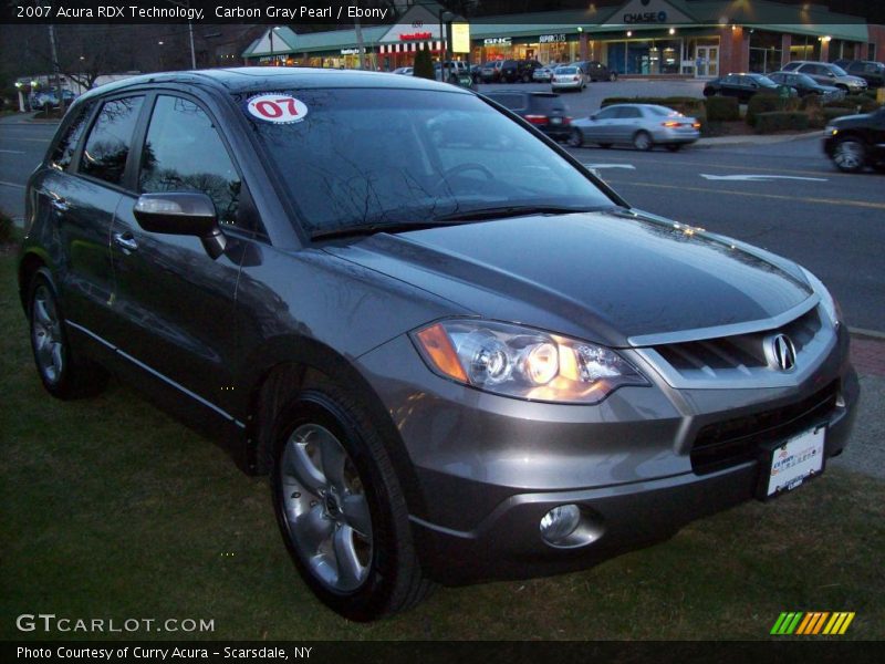 Carbon Gray Pearl / Ebony 2007 Acura RDX Technology