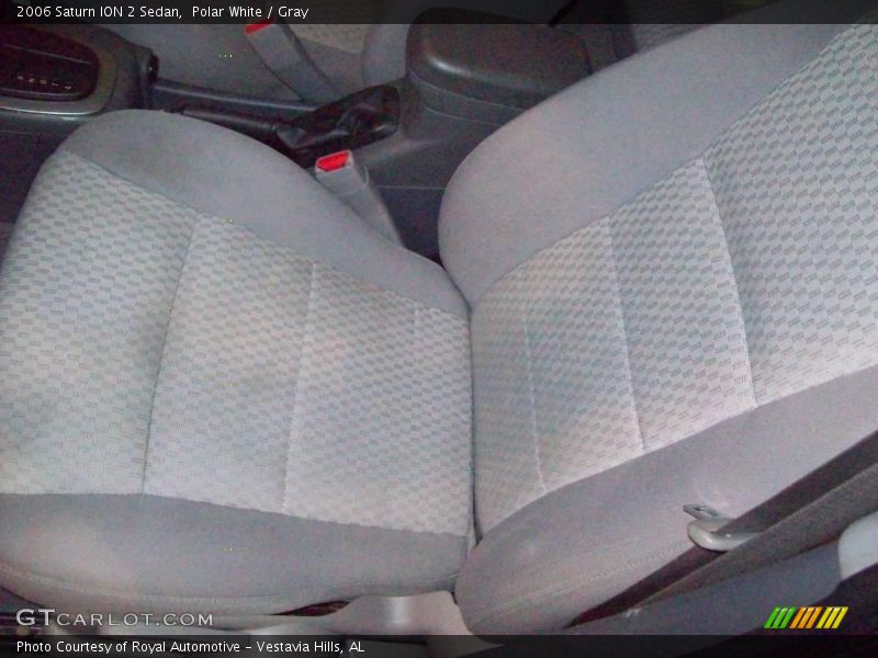 Polar White / Gray 2006 Saturn ION 2 Sedan