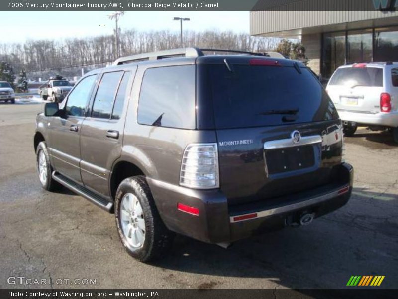 Charcoal Beige Metallic / Camel 2006 Mercury Mountaineer Luxury AWD