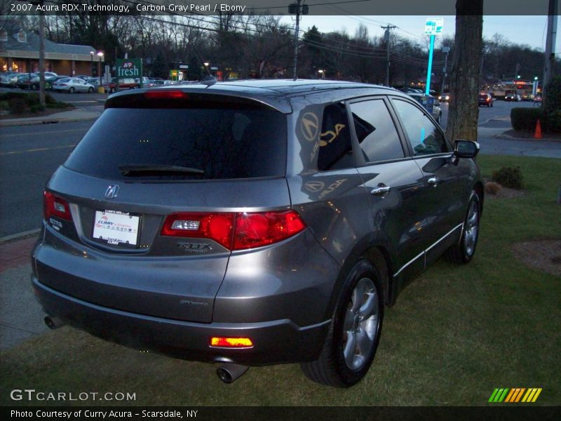 Carbon Gray Pearl / Ebony 2007 Acura RDX Technology