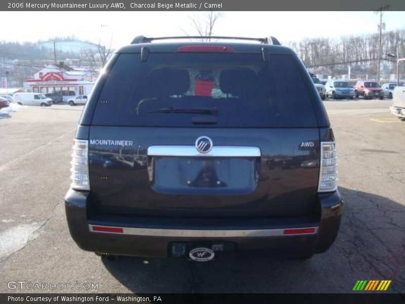 Charcoal Beige Metallic / Camel 2006 Mercury Mountaineer Luxury AWD