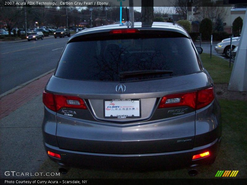 Carbon Gray Pearl / Ebony 2007 Acura RDX Technology