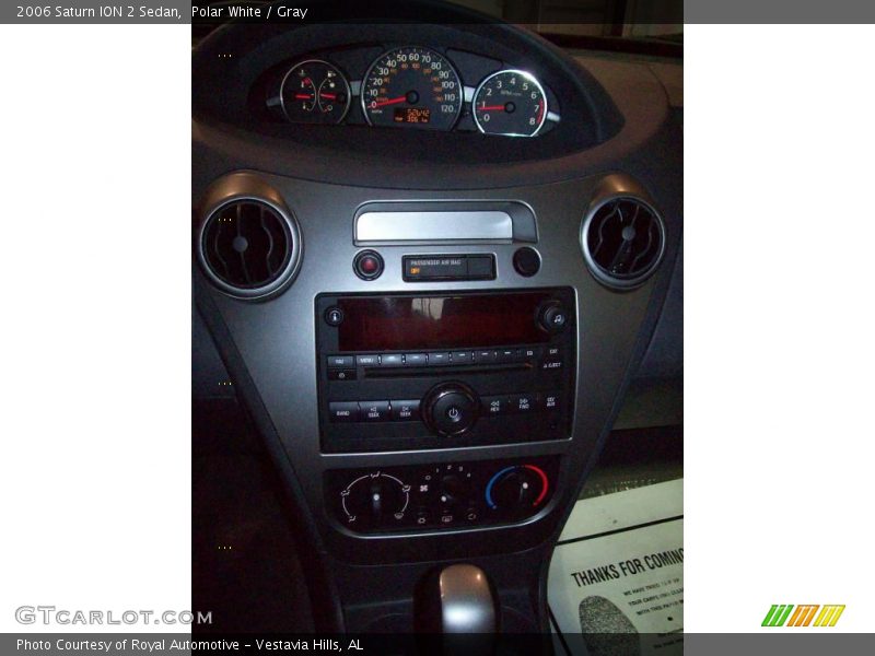 Polar White / Gray 2006 Saturn ION 2 Sedan
