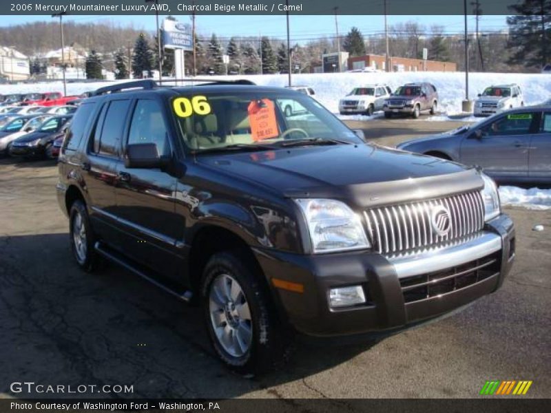 Charcoal Beige Metallic / Camel 2006 Mercury Mountaineer Luxury AWD