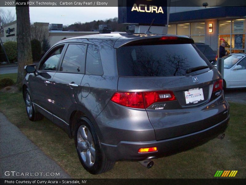 Carbon Gray Pearl / Ebony 2007 Acura RDX Technology