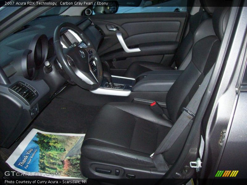 Carbon Gray Pearl / Ebony 2007 Acura RDX Technology