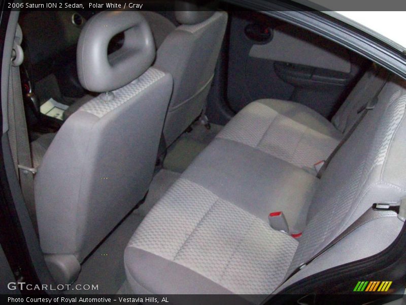 Polar White / Gray 2006 Saturn ION 2 Sedan
