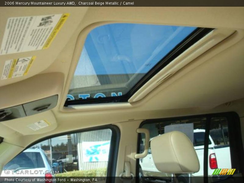 Charcoal Beige Metallic / Camel 2006 Mercury Mountaineer Luxury AWD