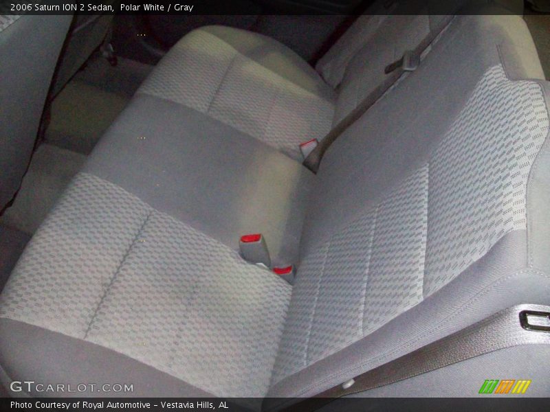 Polar White / Gray 2006 Saturn ION 2 Sedan