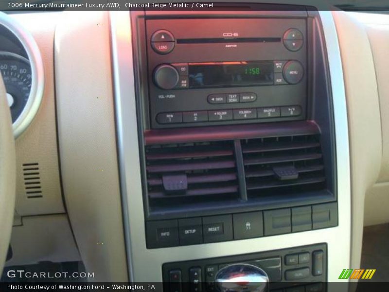 Charcoal Beige Metallic / Camel 2006 Mercury Mountaineer Luxury AWD