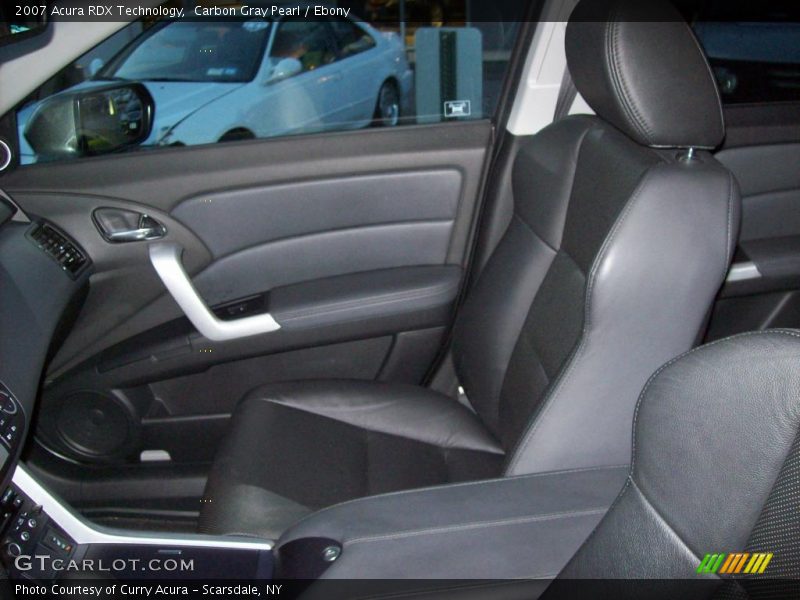 Carbon Gray Pearl / Ebony 2007 Acura RDX Technology