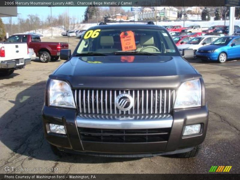 Charcoal Beige Metallic / Camel 2006 Mercury Mountaineer Luxury AWD