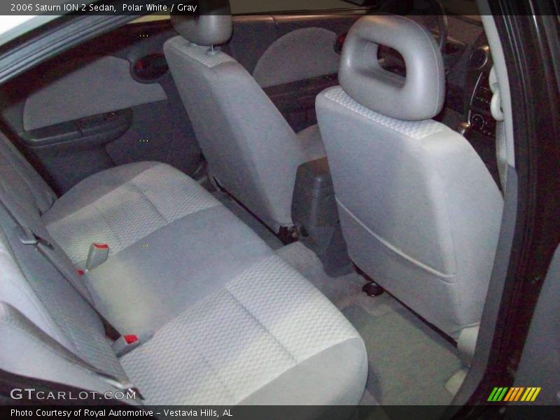 Polar White / Gray 2006 Saturn ION 2 Sedan
