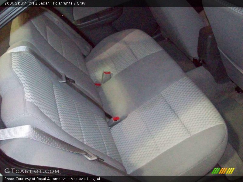 Polar White / Gray 2006 Saturn ION 2 Sedan