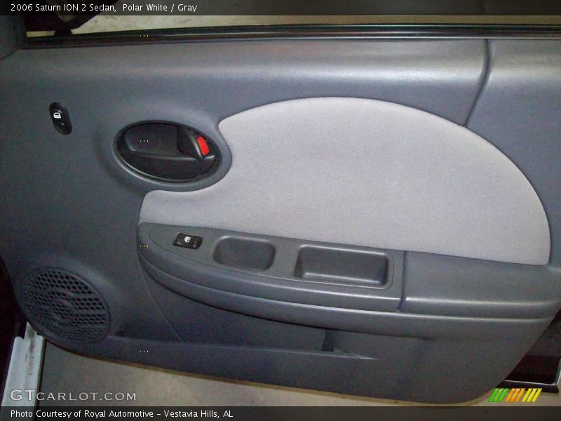 Polar White / Gray 2006 Saturn ION 2 Sedan